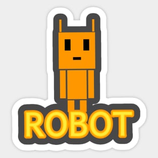 Robot Sticker